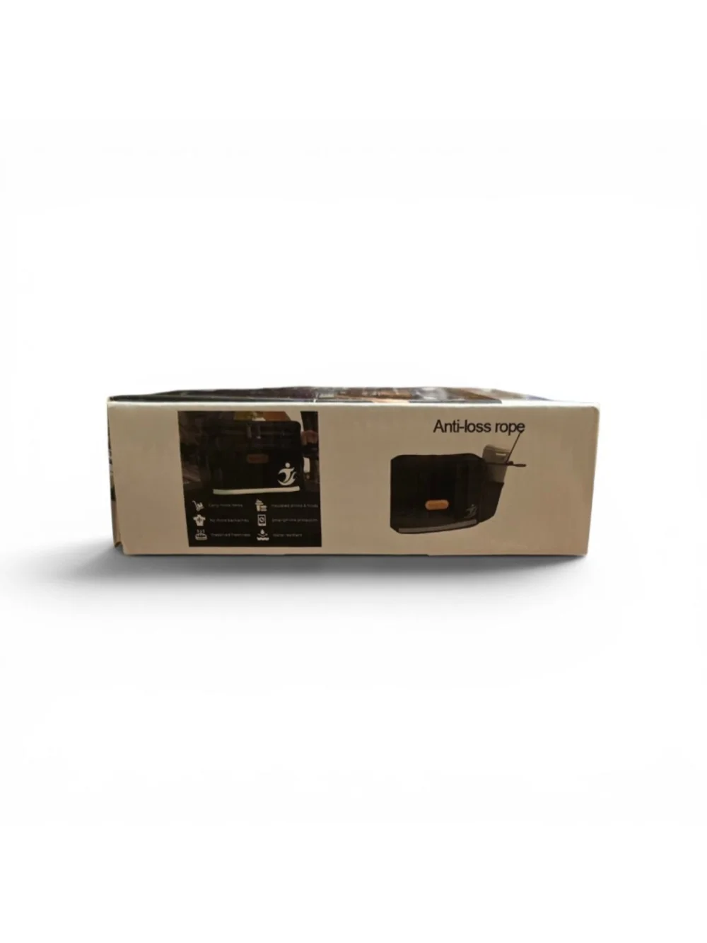 NWT Beige‎ Gray Bike Handlebar Bag/Cooler Multi-Use #hiking #beach #vacation